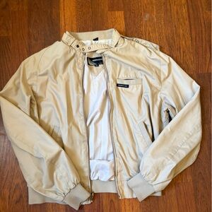 Members Only | Iconic Racer Jacket | Khaki Jacket